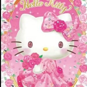 Diamond Painting de Hello Kitty Pink Princess | 30 cm * 40 cm