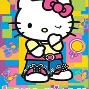 Diamond Painting de Hello Kitty Mosaico | 30 cm * 40 cm