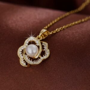 Collar Perla de la flor